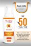 Refreshing After-Sun SPF50+ Face and Body Sun Milk with UV Protection 125ml - 3