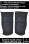 Luxery Custom Production Flexible Soft Protective Unisex Volleyball Football Knee Pad