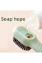 Cleaning Brush with Detergent Soap Chamber and Handle - 2