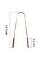 Yoga Tongue Scraping Stick Natural Copper Tongue Scraper Stripper Stainless Tongue Cleaning Apparatus 1pc - 8