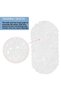 1 Pcs White Suction Cup Bath and Shower Anti-Slip Mat 34 cm X 68 cm - 3