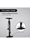 Portable Road Bike Pump | 160 Psi | Alloy Steel | With Gauge & Rotatable Pipe Knob - 3