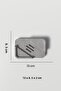 Patterned Concrete Soap Dish Silicone Mold M2 - Rectangular Soap Dish Mold, Compatible with Jesmonite and Concrete - 2