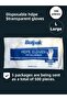 Transparent Bag Gloves HDPE (large) (5 Pk*100 Pieces)