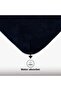 Unicolor Plain Black 3-Piece Bath Mat Rug Set Non-Slip Toilet Seat Set - 4