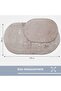 Rivora Mink 2-Piece Bathroom Rug Piece Mat Set Non-Slip Sole Piece Toilet Set - 7