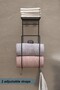 Adhesive Towel Holder Metal Towel Organizer Bathroom Hanger Towel Rack - 2