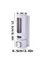 Manual Soap Dispenser Liquid Sink Soap Dispenser Hand Soap Wall Mounted White Color 1Pc - 2