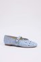 Baby Blue Laser Cut Mary Jane Women's Ballerina Ballerina Takss25Be00037 - 2