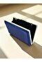 Navy Blue Color Glittery Satin Women's Evening Dress Bag - 6