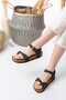Casual Slippers - Orthopedic Sole Slippers Double Banded Buckle Daily Comfortable Home & Outdoor Slippers - 6