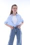 Girl's Mom Jeans High Waist Wide Cut Wide Leg Casual Casual Jeans - 4