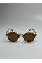 Leonardo Leopard Frame Brown Glass Sunglasses Minion Type 46 Ekartman - 3