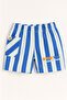 Baby Boy 2 Piece Shorts Set 100% Cotton T-Shirt Linen Striped Shorts - 3