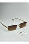 Jacartyy Versi̇on4 Rimless Sunglasses Rectangle 57 Ekartman - 3