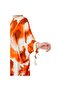 Orange Tie-Dye Pattern Tunic - 4
