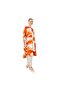 Orange Tie-Dye Pattern Tunic - 2