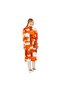 Orange Tie-Dye Pattern Tunic - 5