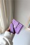 Velina Minimal Wallet with Keychain and Card Holder Detail - 2