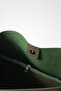 Nomu Buckle Detailed Khaki Large Size Women's Shopper Bag - 5