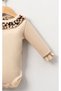 Baby Girl 4-Piece Leopard Print Clothes Set – Long Sleeve Bodysuit, Skirt, Hat and Socks Set - 4