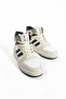 Beige High Top Sneakers Basketball Shoes - 7