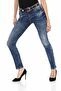 Wd441 Basic Blue Women's Jeans - 3