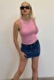 Pink Thick Strap Regular Cut Basic Undershirt Mg2059 - 3