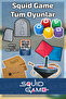 مجموعة ألعاب Squid Game 2 - Squid Game 2 Fun Games Ddakji،، Gonggi، Stone Tipping