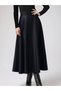 Women's Leather Mevlana Skirt - 2
