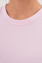 Cotton Camisole Ribbed Crew Neck Women's Undershirt - Pink - 6