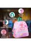 Little Ballerina-Castle Kids Backpack – Girls Preschool School Bag with Fairy Tale Castle Design - 3