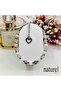 Genuine moonstone - fluorite natural stone bracelet - 3