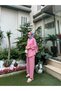 Organic Şile Cloth Dusty Rose Pants Set - 6