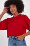 Γυναικεία Basic Oversize Crop - 4