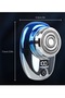 Mini Electric Razor for Men – Fast Charging Portable Trimmer, Wet & Dry Use, Digital Display, Stai - 8