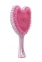 Wet Tangle Detangler Hairbrush comb for women-Gloss Pink Bristles