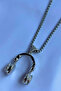Earphone Handcrafted Stainless Steel Chain Men Necklace - 4
