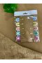 Handmade Baby Girl and Child Knitted Snap Buckle Set of 10 - 3
