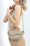 Women's Mink Wavy Cover Strap Shoulder Bag C3024