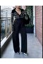 New Mode Black Tube Leg with High Waist and Comfortable Quality Plazzo Pants - 2