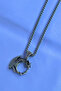 Winged Dragon Handcrafted Stainless Steel Chain Men's Necklace - 5