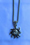 Eagle Biohazard Handcrafted Stainless Steel Chain Men's Necklace - 4