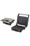 4 Slice Sandwich Maker Grill – Non-Stick Panini Press with Indicator Lights, Compact & Easy Clean