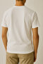 Unisex Basic Düz T-Shirt | Beyaz - 3