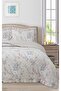 Ruffled Patterned Double Bedspread Set - 240x260 cm - With PVC Bag - Daily Use and Bridal Trousseau - 2