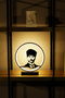 Ataturk Silhouette Metal Led Table Lamp Decorative Illuminated Night Light |   Modern Design
