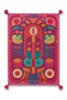 Nora Art Pink Themed Abstract Patterned Tasseled Woven Base Carpet Noraart47Pink - 5