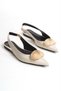 Women's Jn Beige Extra Soft Accessory Ballerinas - 2