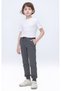 Girls' School Pants with Elastic Waist